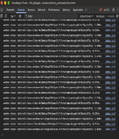 How to Report Bugs · macOS The Console tab in Developer Tools.